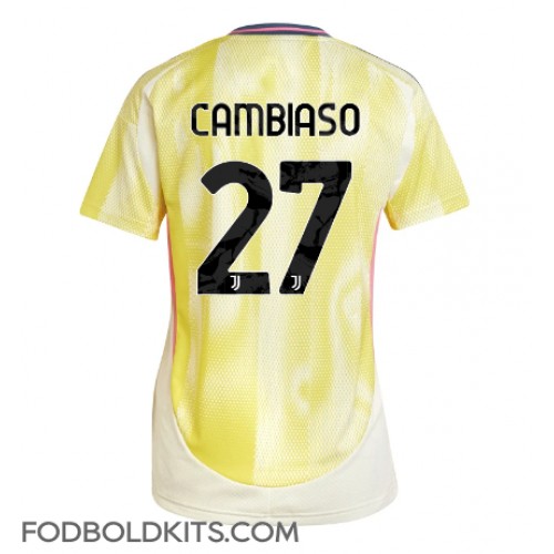 Juventus Andrea Cambiaso #27 Udebanetrøje Dame 2024-25 Kortærmet